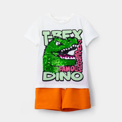 Short sleeve Dino Set