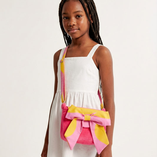 Pink Sunshine Bow Bag