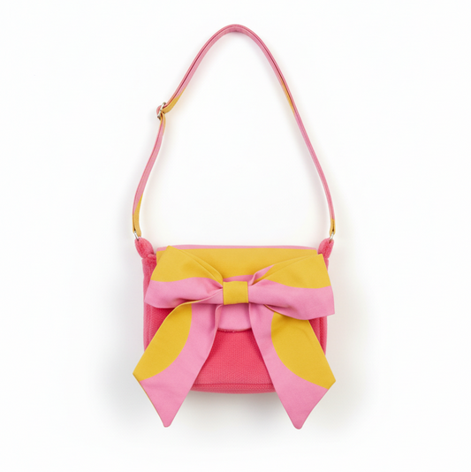 Pink Sunshine Bow Bag