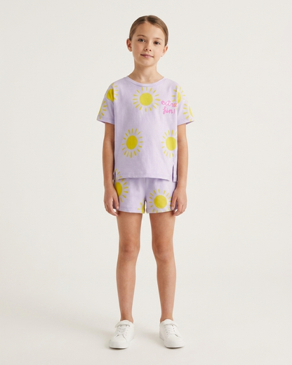 Short sleeve sunny set